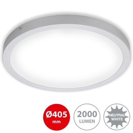 Briloner 7143-414 - LED Stropna svetilka FIRE LED/24,5W/230V 4000K