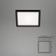 Briloner 7153-415 - LED stropna svetilka SLIM LED/12W/230V 19x19 cm