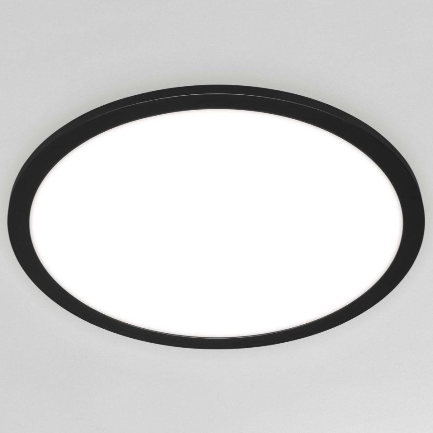 Briloner 7168-015 - LED Zatemnitvena stropna svetilka PIATTO LED/22W/230V 3000-6500K pr. 40 cm črna + Daljinski upravljalnik