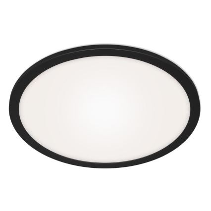 Briloner 7168-015 - LED Zatemnitvena stropna svetilka PIATTO LED/22W/230V 3000-6500K pr. 40 cm črna + Daljinski upravljalnik