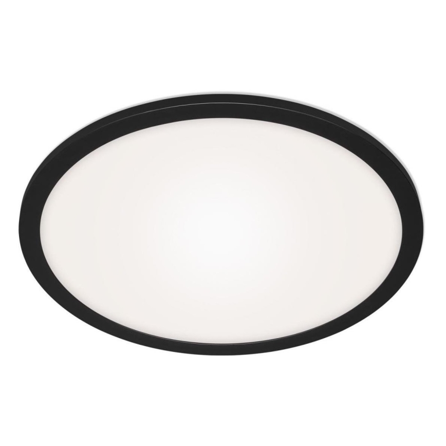 Briloner 7168-015 - LED Zatemnitvena stropna svetilka PIATTO LED/22W/230V 3000-6500K pr. 40 cm črna + Daljinski upravljalnik