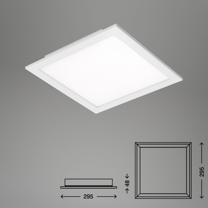 Briloner 7194-016 - LED Zatemnitvena stropna svetilka SIMPLE LED/18W/230V 3000-6500K + Daljinski upravljalnik