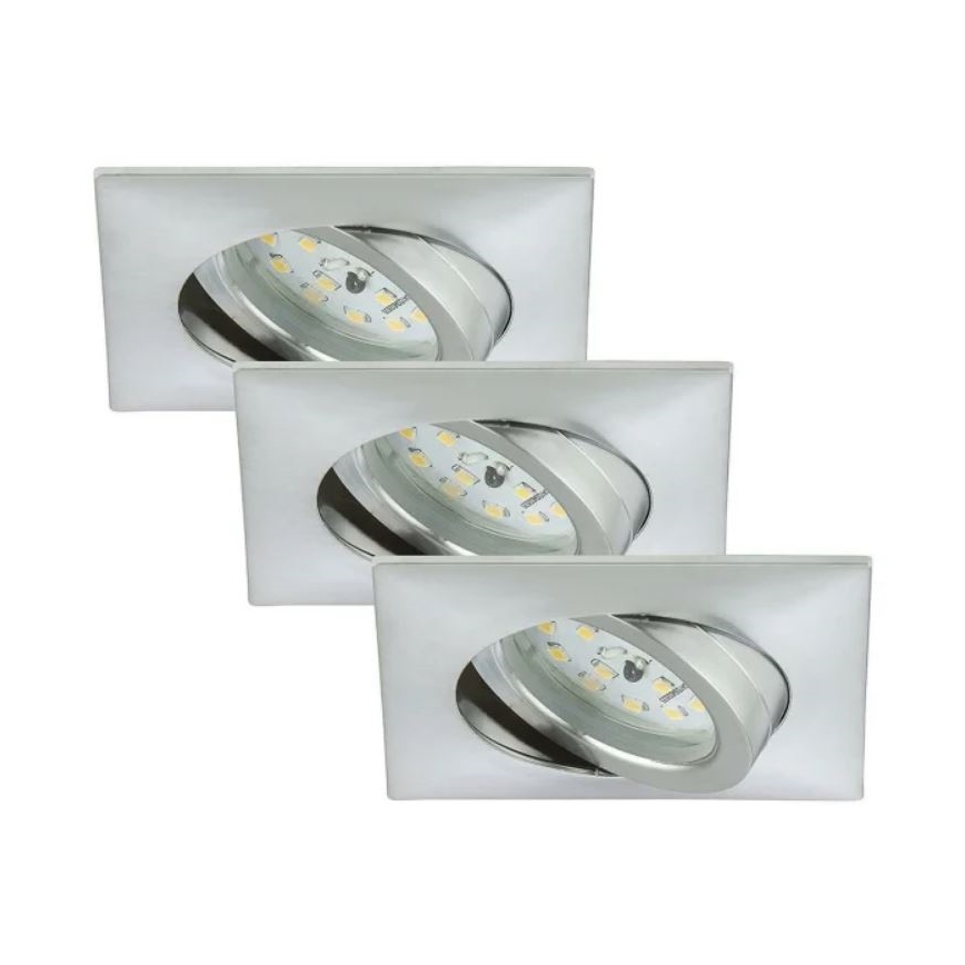 Briloner 7210-039 - SET 3x LED Kopalniška vgradna svetilka ATTACH 1xLED/5W/230V IP23