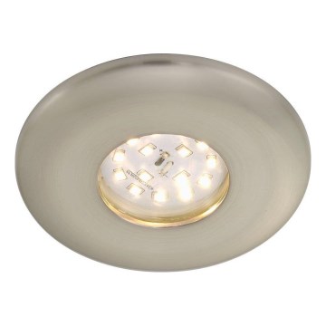 Briloner 7227-012 - LED Kopalniška vgradna svetilka LED/5W/230V IP65 mat krom