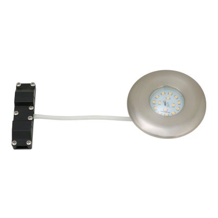 Briloner 7227-012 - LED Kopalniška vgradna svetilka LED/5W/230V IP65 mat krom