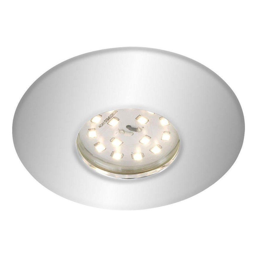 Briloner 7227-018 - LED Kopalniška vgradna svetilka LED/5W/230V IP65 mat krom