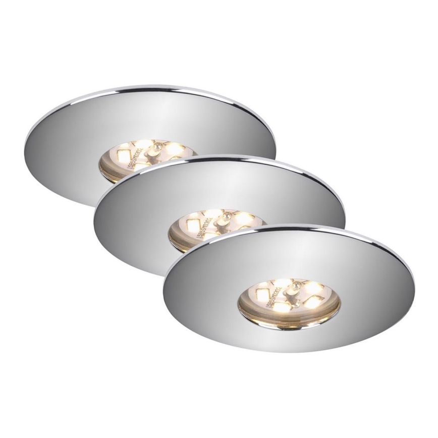 Briloner 7240-038 - SET 3x LED Kopalniška vgradna svetilka ATTACH LED/1,8W/230V IP44