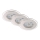 Briloner 7257-039 - SET 3x LED Kopalniška vgradna svetilka ATTACH LED/4,5W/230V IP44