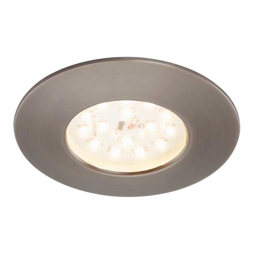 Briloner 7295-011 - LED Zatemnitven bathroom vgradna svetilka ATTACH LED/6,5W/230V IP44