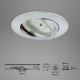 Briloner 7296-019 - LED Zatemnitvena kopalniška vgradna svetilka LED/6,5W/230V IP23