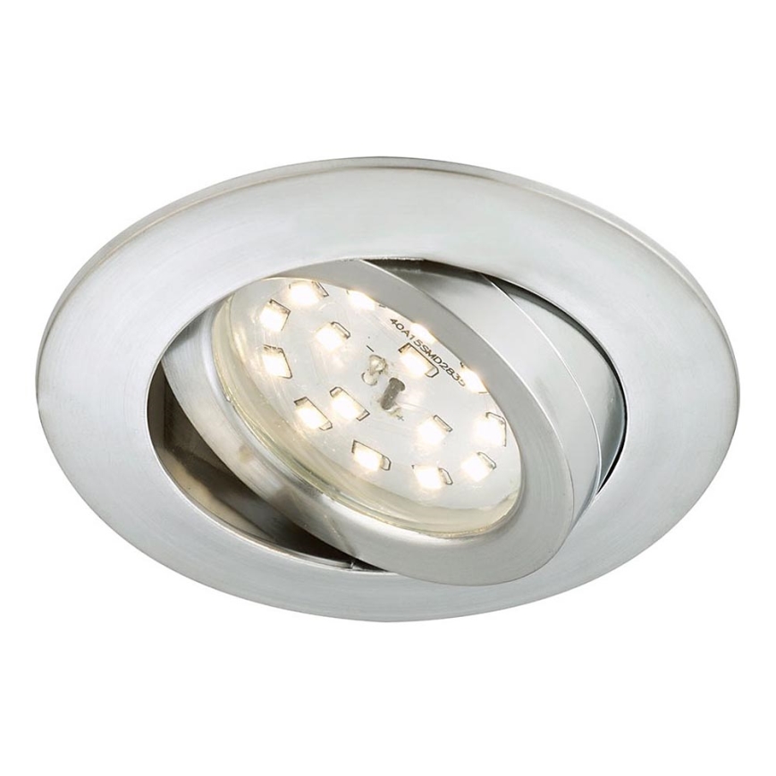 Briloner 7296-019 - LED Zatemnitvena kopalniška vgradna svetilka LED/6,5W/230V IP23