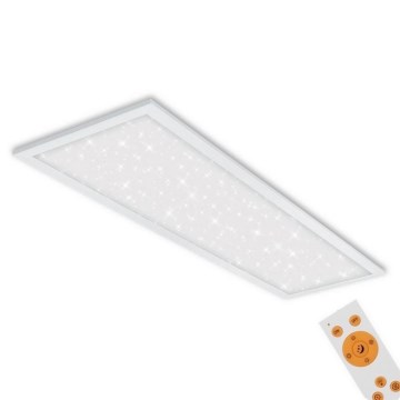 Briloner 7308-016 - LED Zatemnitvena stropna svetilka STARRY SKY LED/24W/230V 3000-6000K + Daljinski upravljalnik