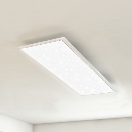 Briloner 7308-016 - LED Zatemnitvena stropna svetilka STARRY SKY LED/24W/230V 3000-6000K + Daljinski upravljalnik