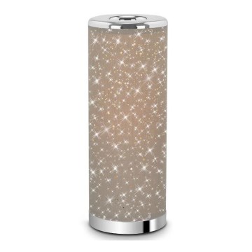 Briloner 7334-011 - LED Namizna svetilka STARRY SKY 1xGU10/5W/230V rjava