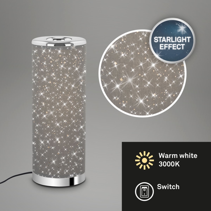 Briloner 7334-014 - LED Namizna svetilka STARRY SKY 1xGU10/5W/230V 3000K