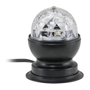 Briloner 7357-015 - LED namizna disko krogla DISCO LIGHT 1xE27/3W/230V