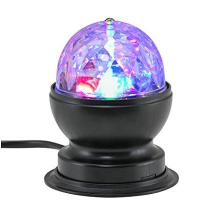 Briloner 7357-015 - LED namizna disko krogla DISCO LIGHT 1xE27/3W/230V