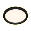 Briloner 7361-015 - LED Stropna svetilka CADRE LED/18W/230V pr. 29,7 cm črna