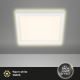 Briloner 7362-016 - LED Stropna svetilka CADRE LED/18W/230V 29,6x29,6 cm bela