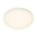 Briloner 7363-016 - LED Stropna svetilka CADRE LED/22W/230V pr. 42,5 cm bela