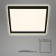 Briloner 7364-015 - LED Stropna svetilka CADRE LED/22W/230V 42,2x42,2 cm črna