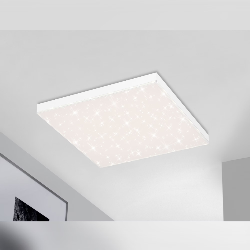 Briloner 7381-116 - LED Zatemnitvena stropna svetilka STARRY SKY LED/24W/230V 3000-6500K + Daljinski upravljalnik
