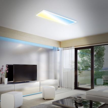 Briloner 7403-016 - LED Zatemnitvena stropna svetilka SLIM LED/23W/230V 2700-6500K + Daljinski upravljalnik