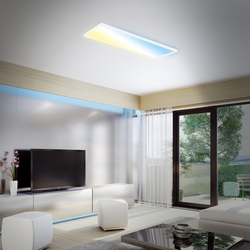Briloner 7403-016 - LED Zatemnitvena stropna svetilka SLIM LED/23W/230V 2700-6500K + Daljinski upravljalnik