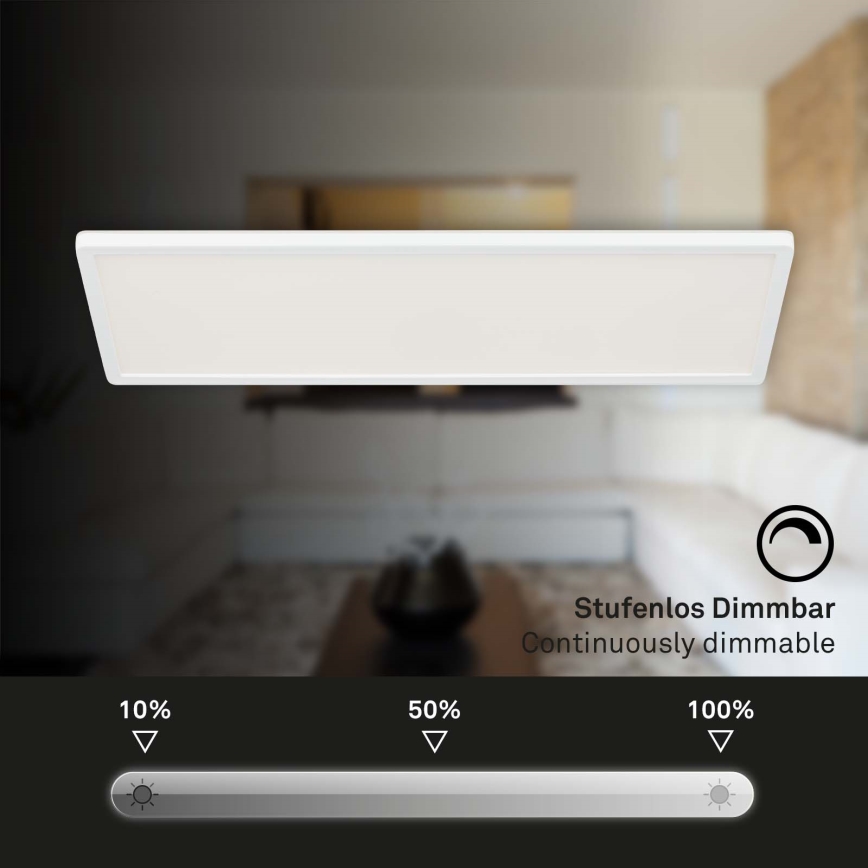 Briloner 7403-016 - LED Zatemnitvena stropna svetilka SLIM LED/23W/230V 2700-6500K + Daljinski upravljalnik