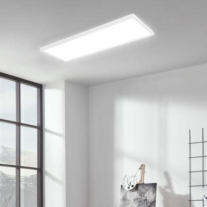 Briloner 7404-016 - LED RGBW zatemnjevalni nadometni panel LED/22W/230V 4000K + daljinski upravljalnik