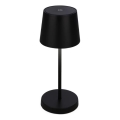 Briloner 7423015 - LED Zatemnitvena polnilna zunanja namizna svetilka LED/2,6W/5V IP44 2000 mAh črna