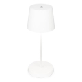Briloner 7423016 - LED nastavljiva polnilna zunanja namizna svetilka LED/2,6W/5V 2000mAh IP44 bela