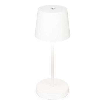 Briloner 7423016 - LED Zatemnitvena polnilna zunanja namizna svetilka LED/2,6W/5V 2000mAh IP44 bela