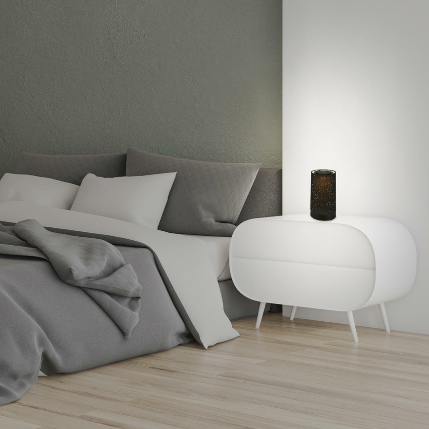 Briloner 7449-015 - LED Zatemnitvena zunanja na dotik svetilka STARRY SKY LED/3W/5V IP44 črna