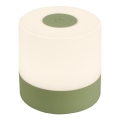 Briloner 7461019 - LED Zatemnitvena polnilna zunanja namizna svetilka LED/2W/5V IP44 1200 mAh zelena