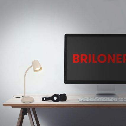Briloner 7476-011 - Namizna svetilka SKRIVA 1xGU10/9W/230V bež