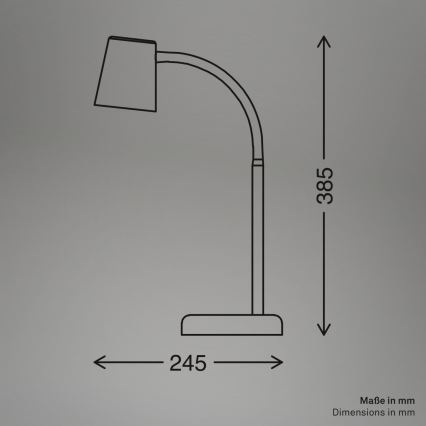 Briloner 7476-011 - Namizna svetilka SKRIVA 1xGU10/9W/230V bež