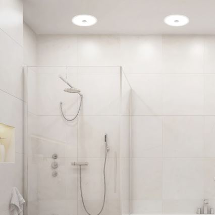 Briloner 7482019 - LED vgradna stropna svetilka za kopalnico LED/14W/230V 3000/4000/6500K IP44 bela