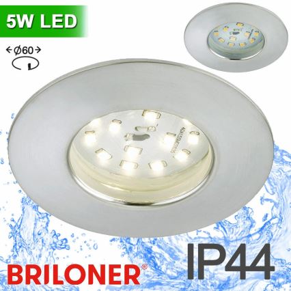 Briloner 8311-019 - LED Kopalniška vgradna svetilka LED/5W/230V IP44