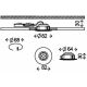 Briloner 8312-019 - Kopalniška vgradna svetilka LED/5W/230V IP23