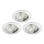 Briloner 8312-039 - SET 3x LED Kopalniška vgradna svetilka LED/5W/230V IP23