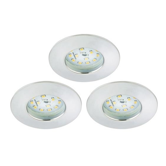 Briloner 8316-039-SET 3x LED Zatemnitvena kopalniška vgradna svetilka LED/5,5W/230V IP44