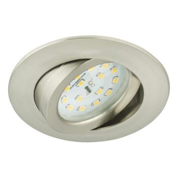 Briloner 8317-012 - LED zatemnljivo kopalniško vgradno stropno svetilo LED/5,5W/230V IP23 mat krom