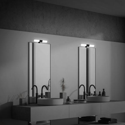 Briloner - LED kopalniška osvetlitev za ogledalo LED/7W/230V 4000K IP44 32 cm črna