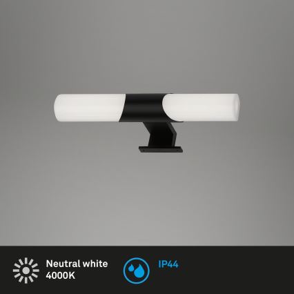 Briloner - LED kopalniška osvetlitev za ogledalo LED/7W/230V 4000K IP44 32 cm črna