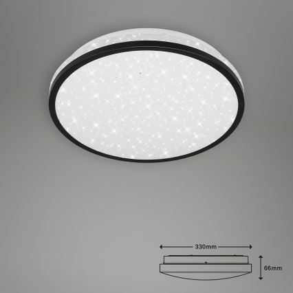 Briloner - LED Kopalniška stropna svetilka STARRY SKY LED/12W/230V IP44