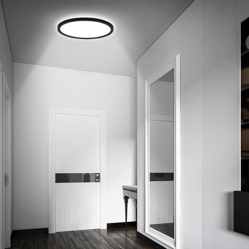 Briloner - LED stropna svetilka za kopalnico s senzorjem MOVE LED/18W/230V IP44 premer 29 cm bela