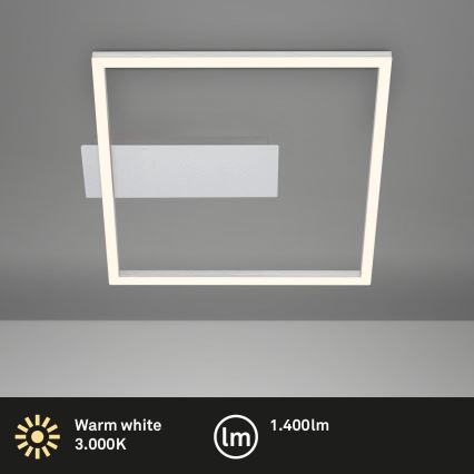 Briloner - LED stropna svetilka FRAME LED/14W/230V 3000K 30x32 cm mat krom
