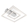 Briloner - LED stropna svetilka FRAME LED/22W/230V 3000K 30x32 cm matiran krom