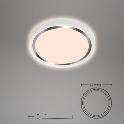 Briloner - LED Stropna svetilka KAHIKO LED/15W/230V bela